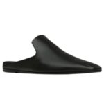 SAINT LAURENT MEURICE MULES IN SMOOTH LEATHER