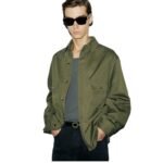 SAINT LAURENT OVERSHIRT IN COTTON TWILL