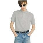 SAINT LAURENT CASSANDRE POLO SHIRT IN PIQUÉ