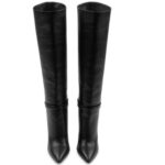 TOM FORD LEATHER PADLOCK BOOT