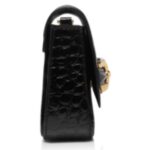 TOM FORD SHINY STAMPED CROCODILE LEATHER MINI BAG