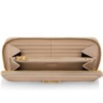 TOM FORD PALMELLATO EFFECT LEATHER ZIP AROUND WALLET