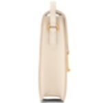 TOM FORD GRAIN LEATHER TARA MINI BAG ON STRAP CREAM