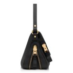 TOM FORD GRAIN LEATHER JENNIFER MEDIUM DOUBLE STRAP BAG