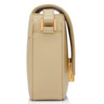 TOM FORD SMOOTH LEATHER WALLIS SMALL SHOULDER BAG CAPPUCCINO