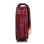 TOM FORD SHINY STAMPED CROCODILE LEATHER WALLIS MINI BAG