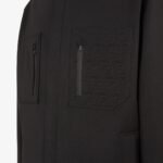 FENDI SKI JACKET BLACK FABRIC JACKET
