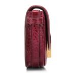 TOM FORD SHINY STAMPED CROCODILE LEATHER WALLIS MINI BAG