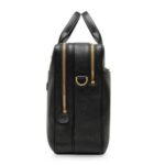 TOM FORD GRAIN LEATHER DOUBLE ZIP BRIEFCASE