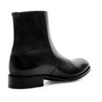 TOM FORD BURNISHED LEATHER EDGAR ZIP BOOT