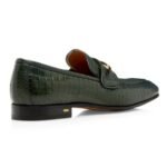 TOM FORD PRINTED CROC BAILEY CHAIN LOAFER