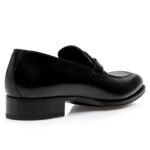TOM FORD BURNISHED LEATHER ELKAN TWISTED BAND LOAFER