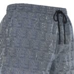 FENDI BLUE NYLON SHORTS