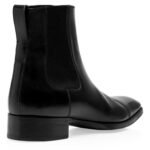 TOM FORD BURNISHED LEATHER GIANNI ANKLE BOOT