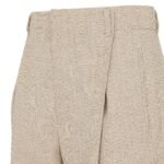FENDI PANTS MICRO-CHECK WOOL