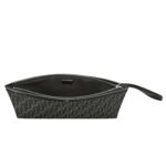 FENDI LARGE FLAT FF JACQUARD FABRIC POUCH