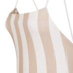 FENDI SWIMSUIT BEIGE LYCRA REVERSIBLE