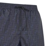 FENDI FF NYLON SWIM SHORTS