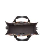 FENDI FF SHOPPING BAG MINI LUNAR NEW YEAR FABRIC WITH MULTICOLOR