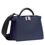 FENDI PEEKABOO ISEEU X-CROSS LEATHER BAG