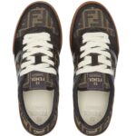 FENDI MATCH SNEAKERS FF JACQUARD AND LOW-TOPS
