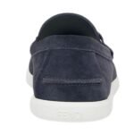 FENDI O LOCK LIGHT SUEDE LOAFERS