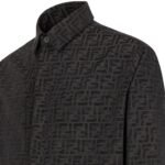 FENDI BLOUSON GO TO JACKET FF CANVAS