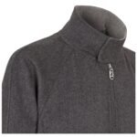 FENDI BLOUSON GRAY CASHMERE BOMBER JACKET