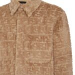 FENDI BEIGE FF MINK JACKET