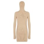 FENDI WOOL AND SILK DRESS