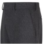 FENDI GRAY WOOL PANTS