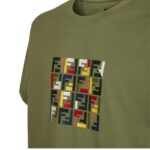 FENDI GREEN COTTON T-SHIRT