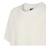 FENDI T-SHIRT IN PIQUÉ