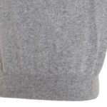 FENDI GRAY WOOL POLO SHIRT
