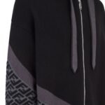 FENDI BLACK CASHMERE SWEATSHIRT