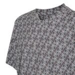 FENDI FF LABYRINTH COTTON T-SHIRT