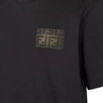 FENDI BLACK JERSEY T-SHIRT