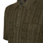 FENDI WOOL POLO SHIRT