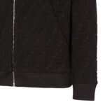 FENDI BLACK FF TERRY SWEATSHIRT