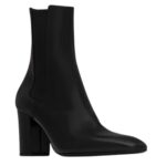 SAINT LAURENT BETTY CHELSEA BOOTS IN GLAZED LEATHER