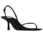 SAINT LAURENT JASPE SANDALS IN SMOOTH LEATHER