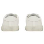 SAINT LAURENT COURT CLASSIC SL/06 EMBROIDERED SNEAKERS IN CANVAS AND LEATHER