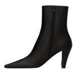 SAINT LAURENT JILL BOOTIES IN SMOOTH LEATHER