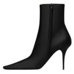SAINT LAURENT ASHLEY BOOTIES IN SMOOTH LEATHER