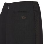FENDI BLACK CADY SKIRT
