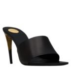 SAINT LAURENT LODGE MULES IN SMOOTH LEATHER