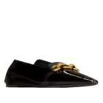 SAINT LAURENT LE MAILLON SLIPPERS IN PATENT LEATHER