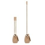 SAINT LAURENT CALYPSO SMALL IN PLUNGED LAMBSKIN