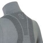 FENDI SKI SWEATER GRAY TECH FABRIC