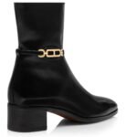 TOM FORD LEATHER WHITNEY ANKLE BOOT